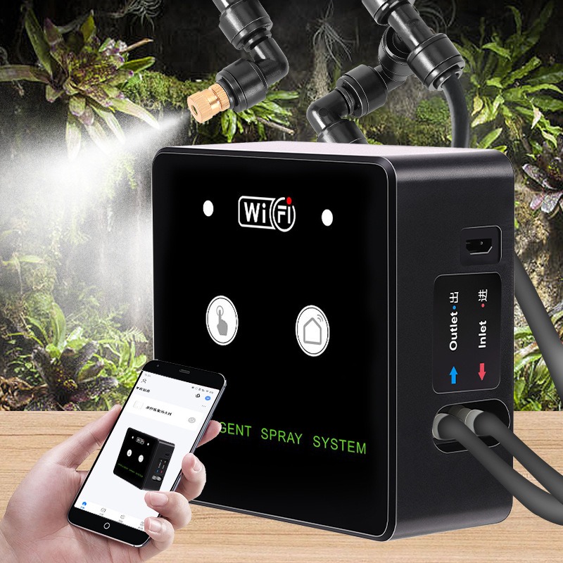 Self Watering Insert - Opryskiwacz do lasu deszczowego Sterowanie WiFi