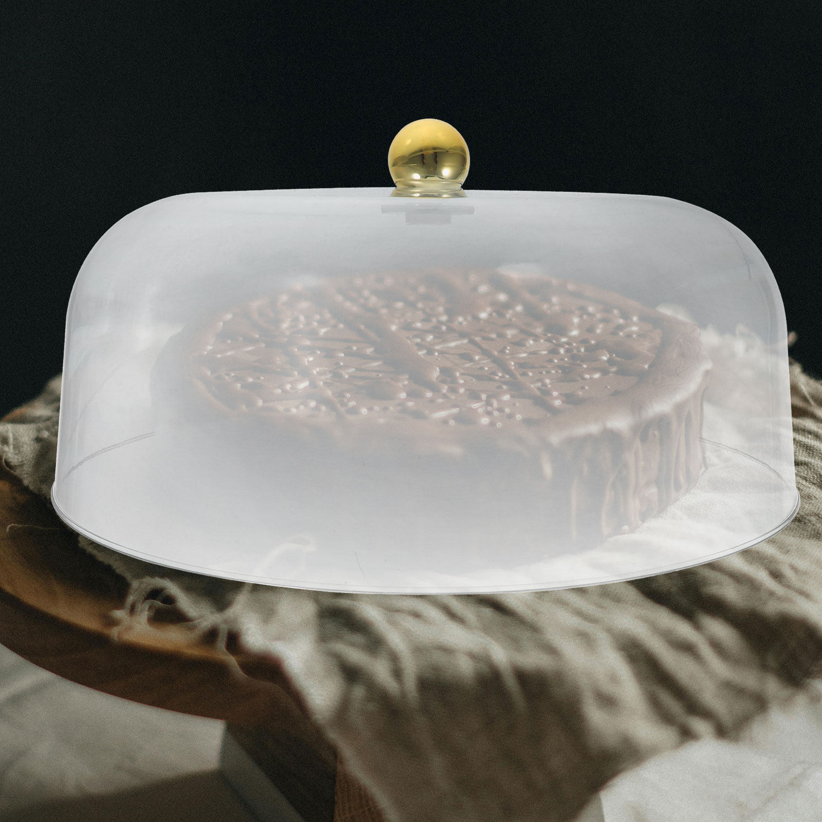 Plastikowa kopuła do ciast 28  – Plastic Dome Clear recenzja i cena