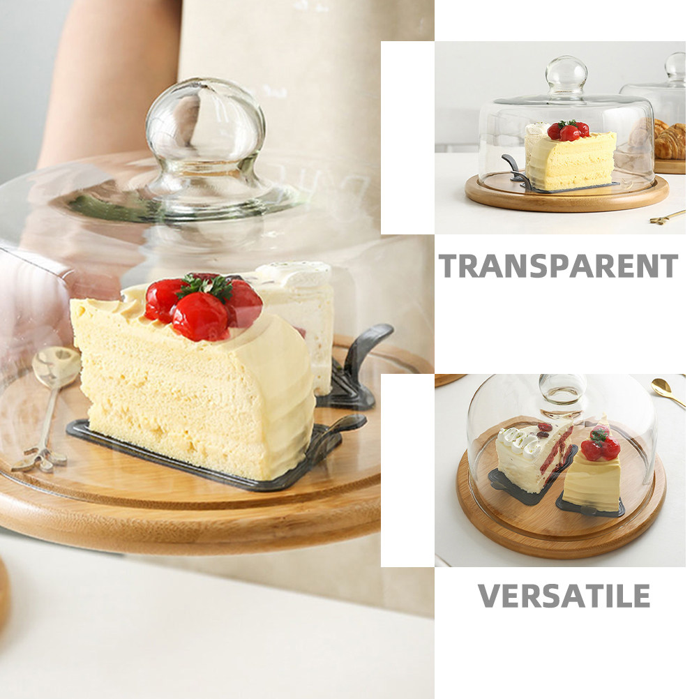 Pudełka na ciasto, przezroczys – Plastic Dome Clear recenzja i cena